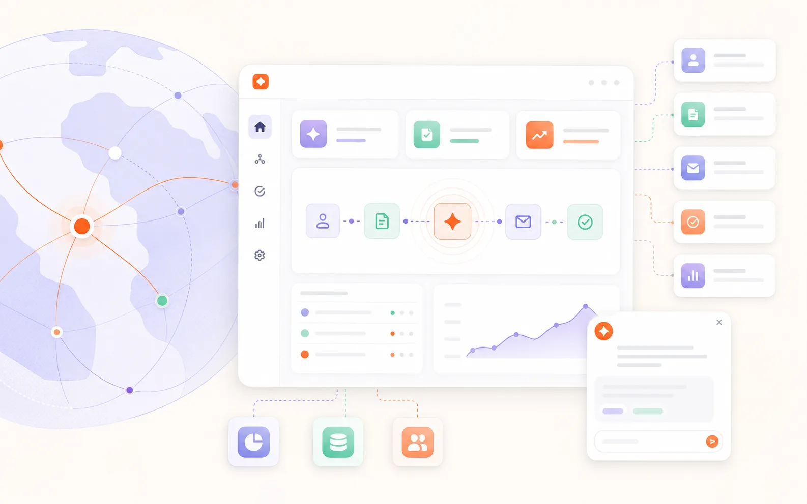 Arrow AI Operations workflow illustration