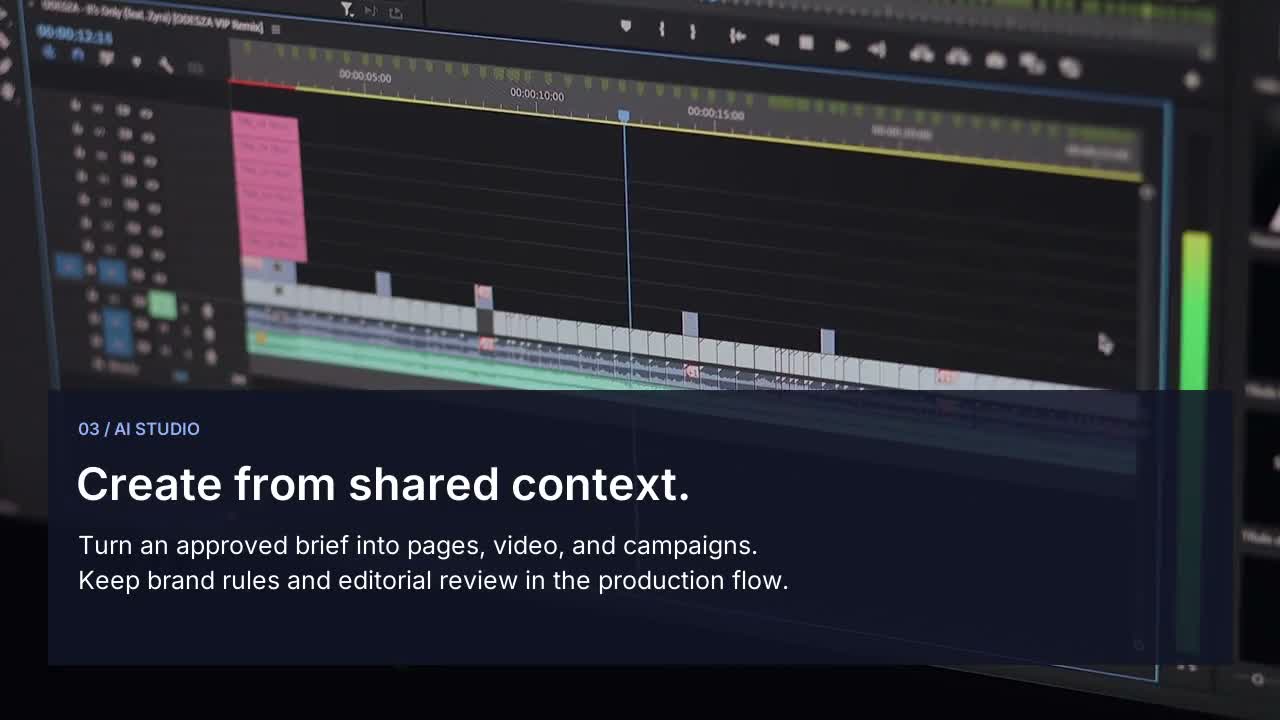 Arrow Tech connected workflow: sources, assistance, review, and useful output