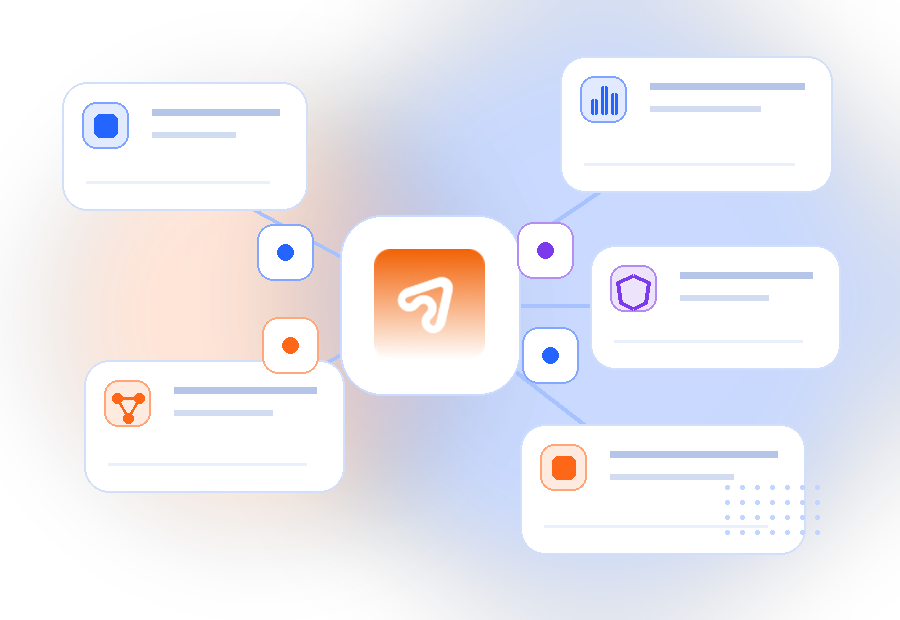 Arrow AI custom AI systems illustration for workflow automation and internal software